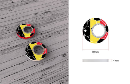 Football Spinner Keychain Bottle Opener Product Image 05