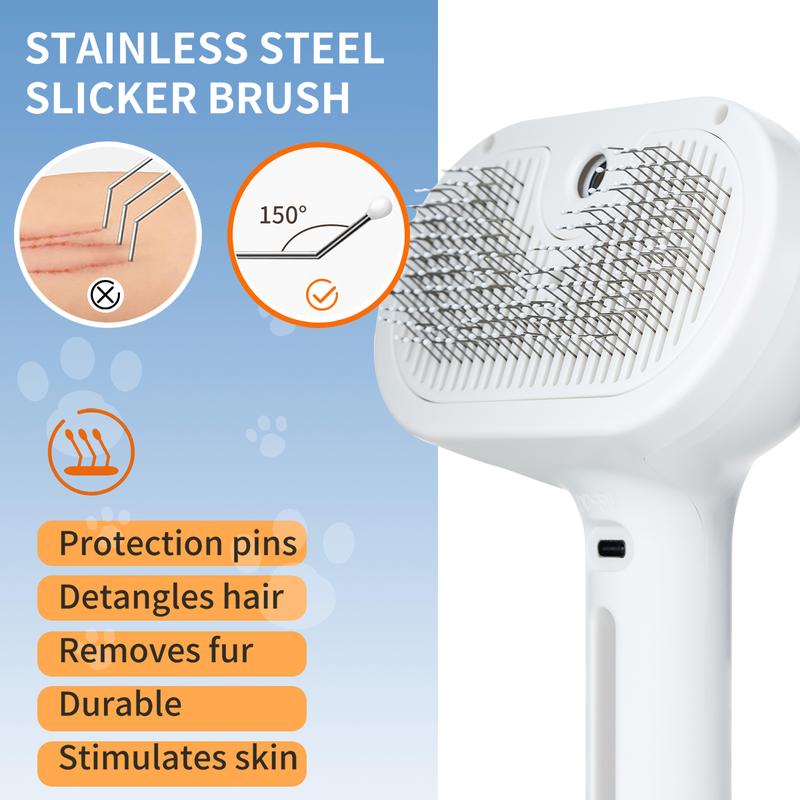 Freshcoat Self Cleaning Pet Grooming Brush Product Image 05