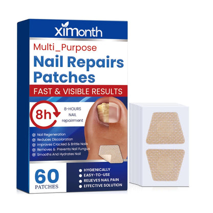 Freshnail Clear Care Adhesive Nail Patches 60 Count Product Image 01