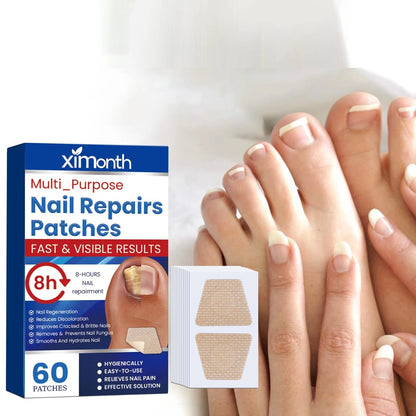 Freshnail Clear Care Adhesive Nail Patches 60 Count Product Image 02
