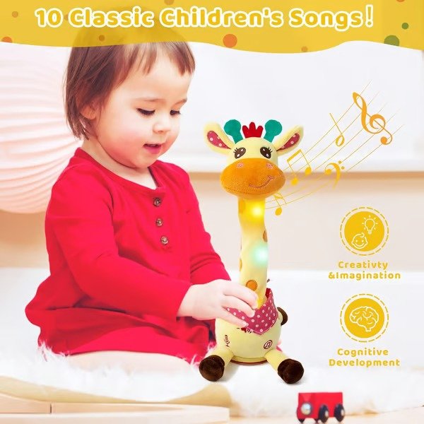 Friendly Giraffe Musical Talking Plush Product Image 05