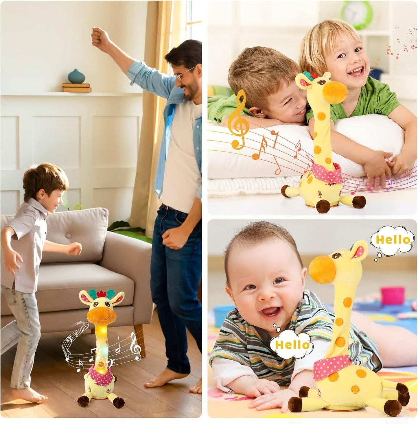 Friendly Giraffe Musical Talking Plush Product Image 07