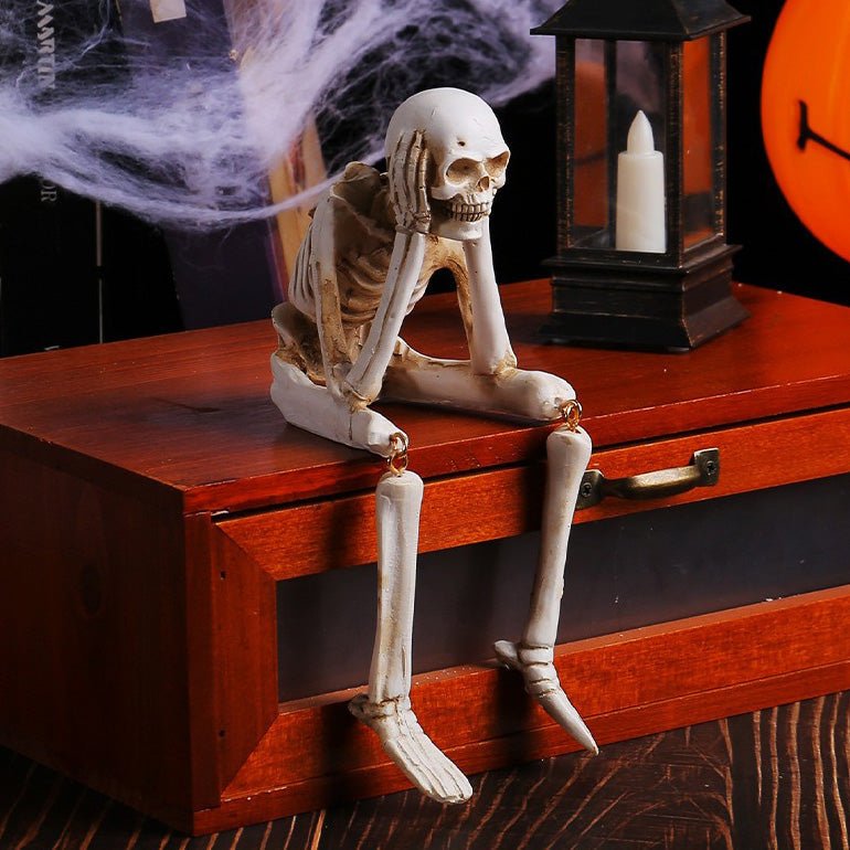 Frightbrew Cauldron Skull Halloween Decor Product Image 16