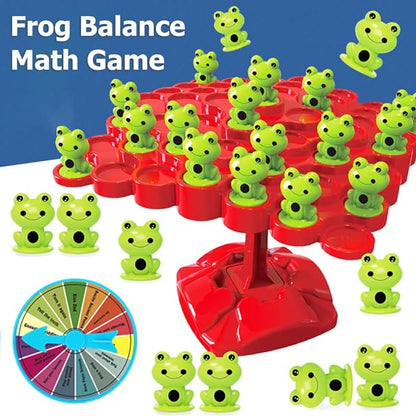 Frog Balance Skill Game Family Stacking Toy Product Image 02