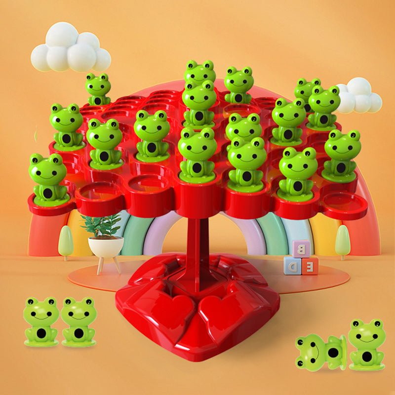 Frog Balance Skill Game Family Stacking Toy Product Image 07