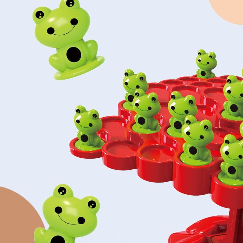 Frog Balance Skill Game Family Stacking Toy Product Image 08