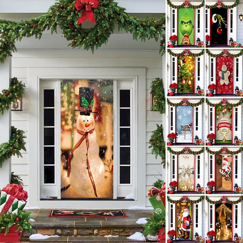 Frostglow Holiday Door Cover Product Image 01