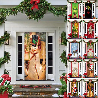 Frostglow Holiday Door Cover Product Image 01