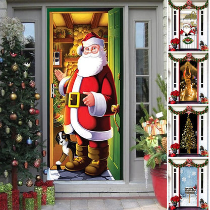 Frostglow Holiday Door Cover Product Image 02