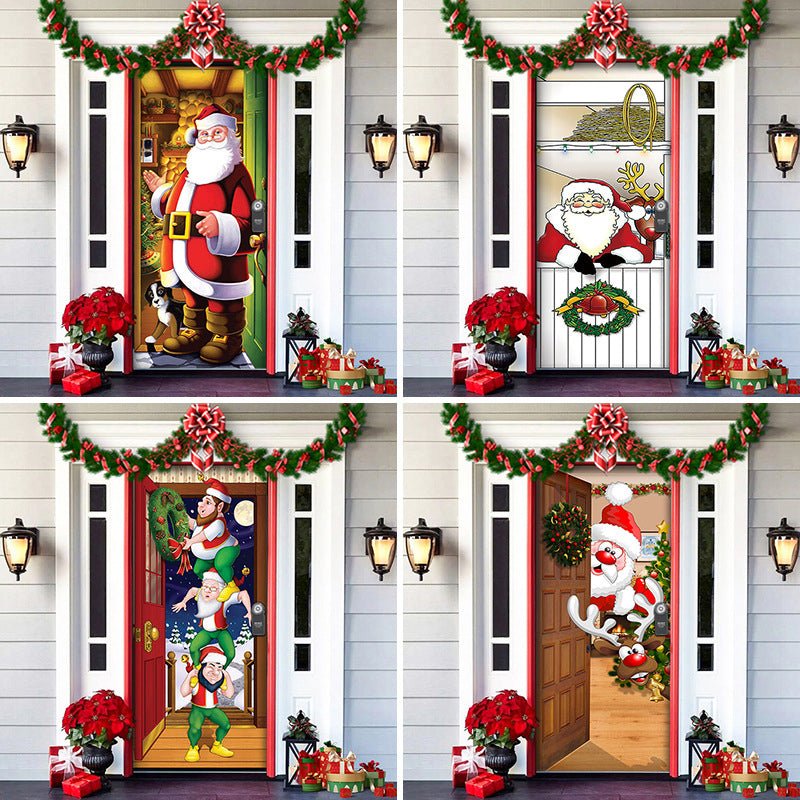 Frostglow Holiday Door Cover Product Image 03