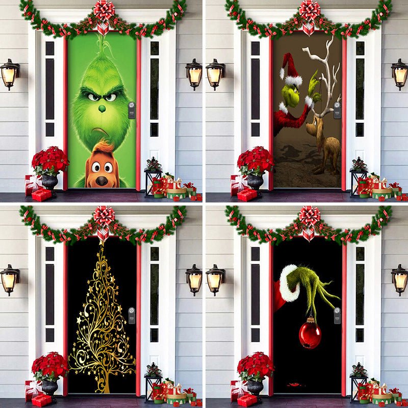 Frostglow Holiday Door Cover Product Image 04