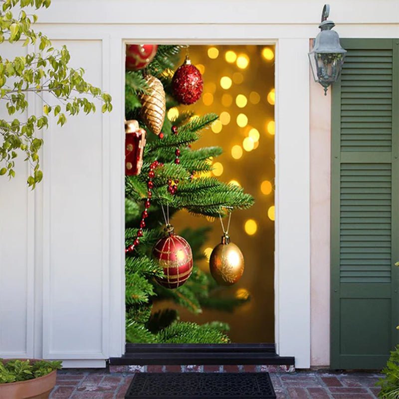 Frostglow Holiday Door Cover Product Image 10