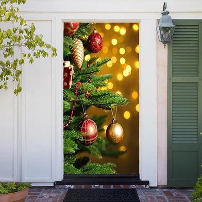 Frostglow Holiday Door Cover Product Image 10