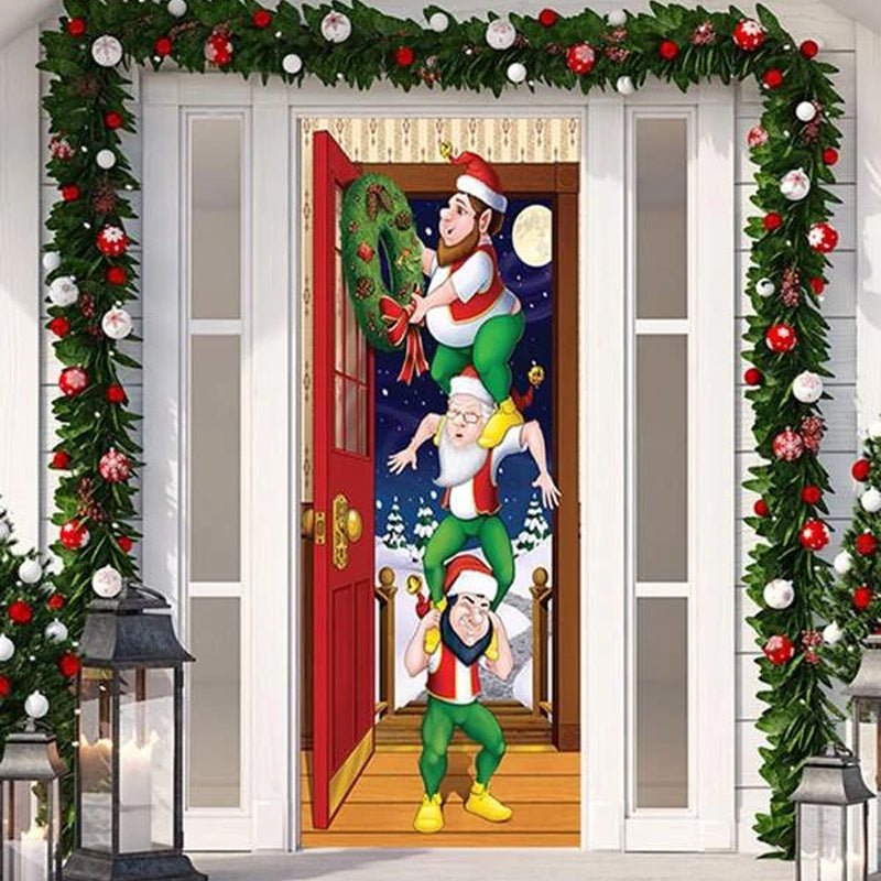 Frostglow Holiday Door Cover Product Image 11