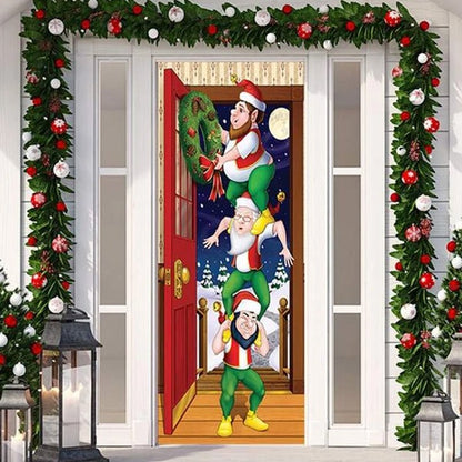 Frostglow Holiday Door Cover Product Image 11