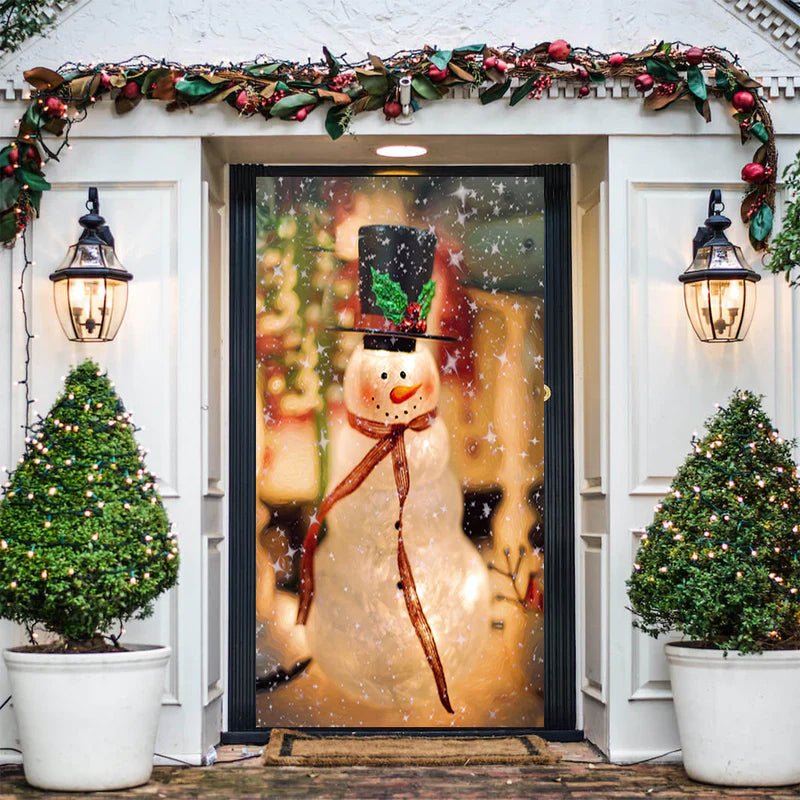Frostglow Holiday Door Cover Product Image 12
