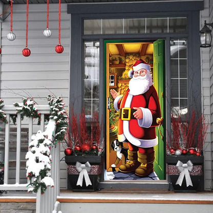 Frostglow Holiday Door Cover Product Image 13