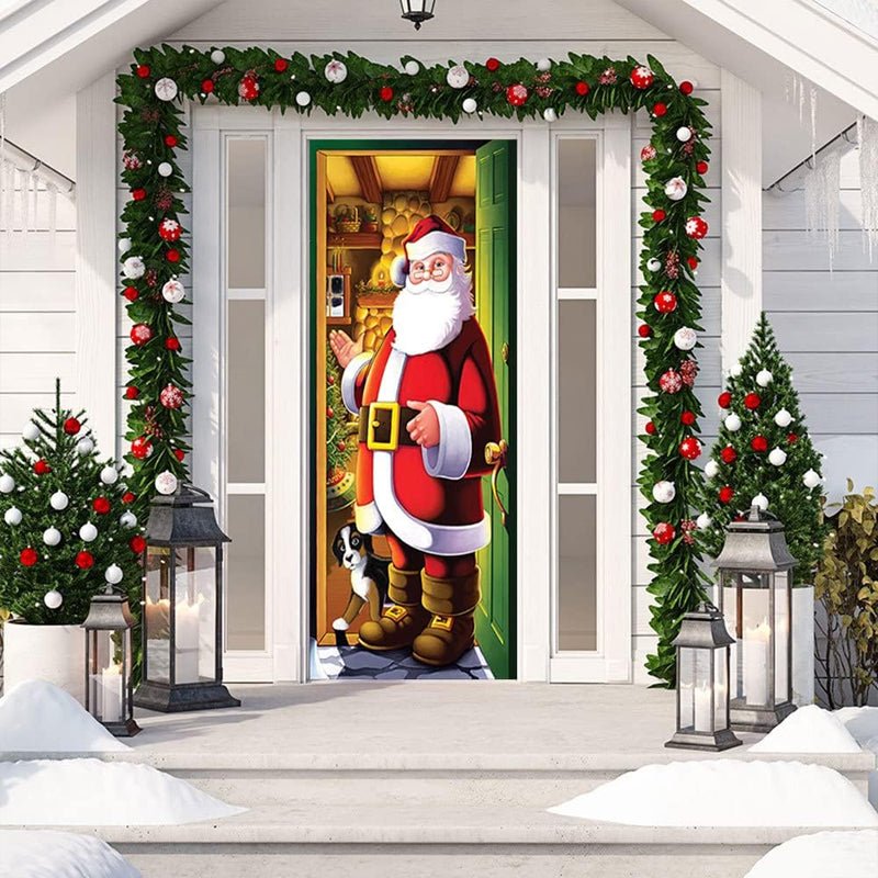 Frostglow Holiday Door Cover Product Image 14