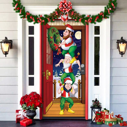 Frostglow Holiday Door Cover Product Image 24