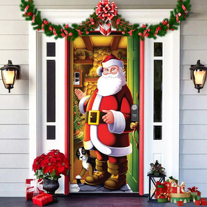 Frostglow Holiday Door Cover Product Image 25