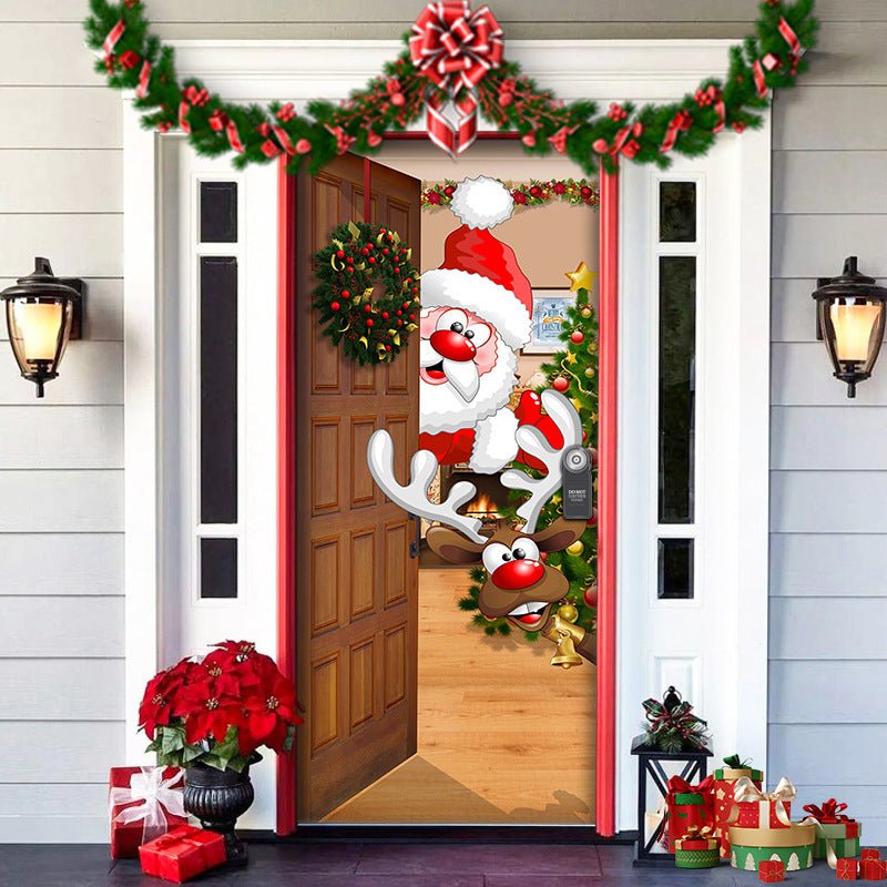 Frostglow Holiday Door Cover Product Image 26