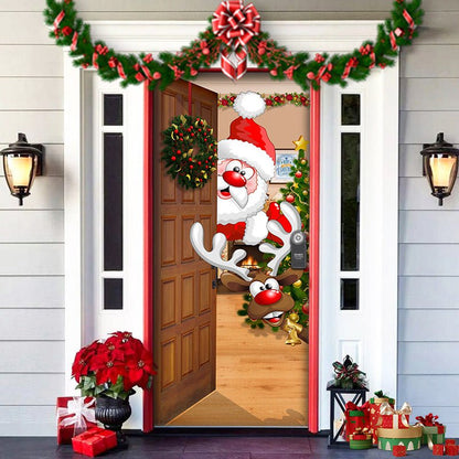 Frostglow Holiday Door Cover Product Image 26