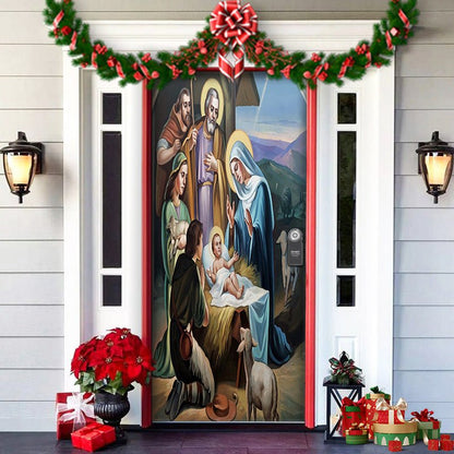 Frostglow Holiday Door Cover Product Image 32