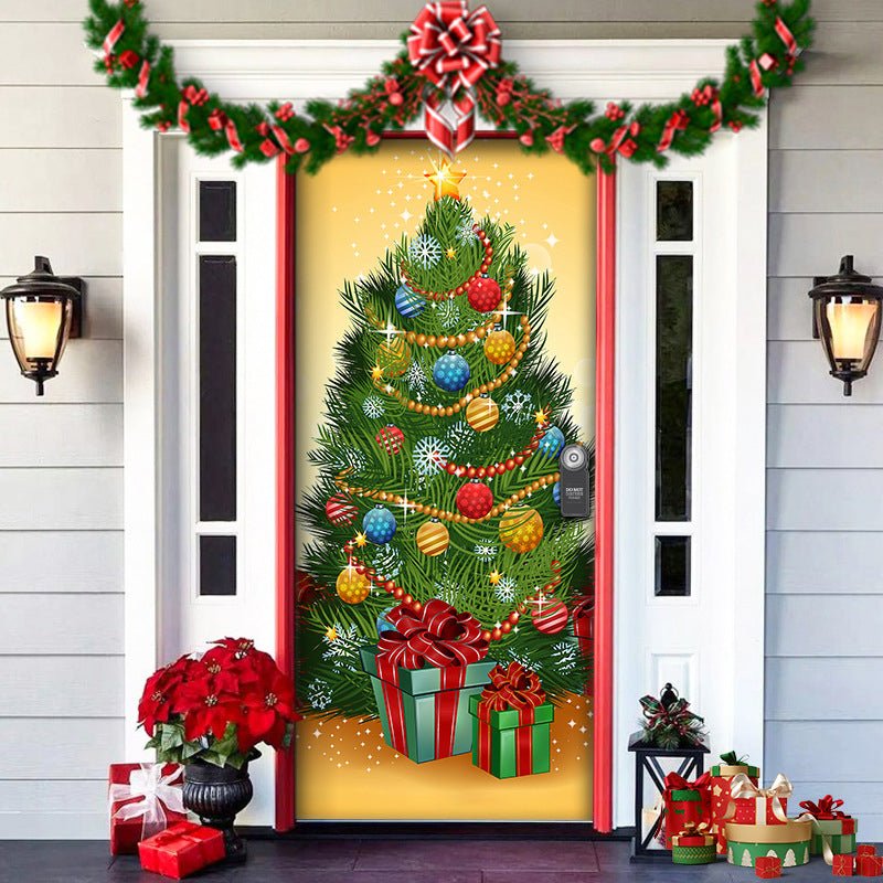 Frostglow Holiday Door Cover Product Image 39