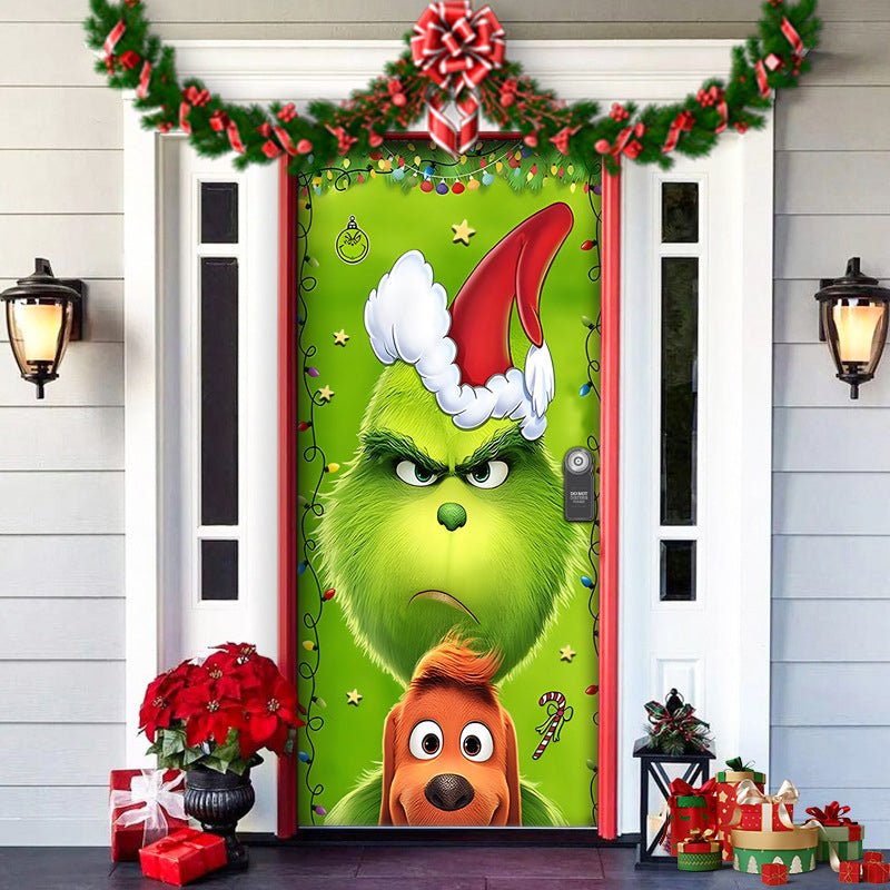 Frostglow Holiday Door Cover Product Image 40