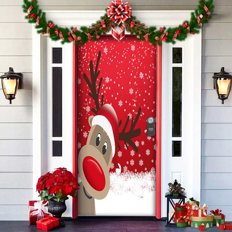 Frostglow Holiday Door Cover Product Image 41