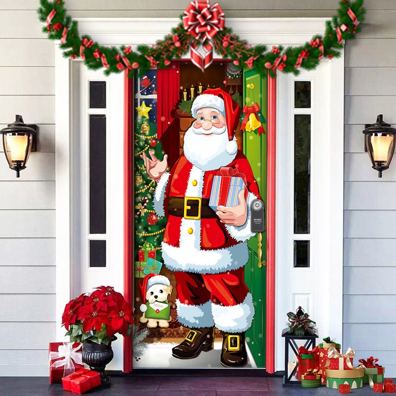 Frostglow Holiday Door Cover Product Image 43