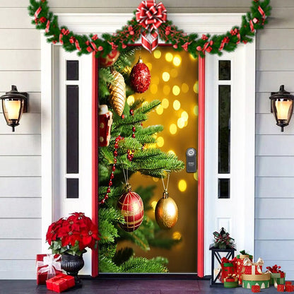 Frostglow Holiday Door Cover Product Image 44