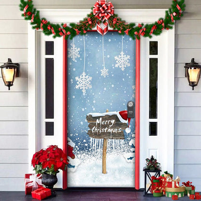 Frostglow Holiday Door Cover Product Image 46