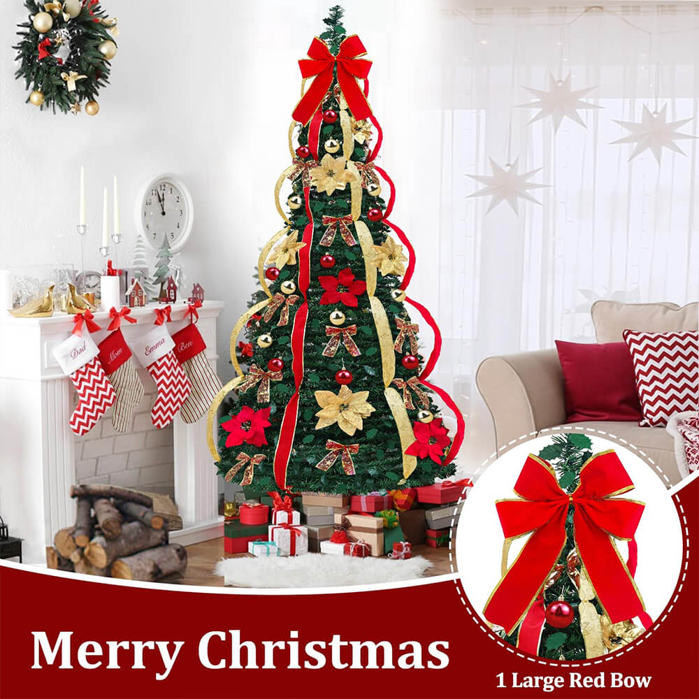 Frostglow Pre Lit Folding Christmas Tree Product Image 11