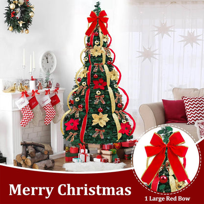 Frostglow Pre Lit Folding Christmas Tree Product Image 11