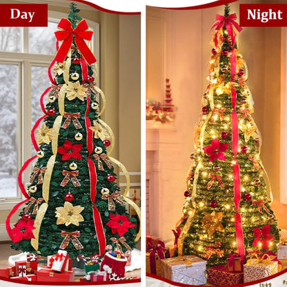Frostglow Pre Lit Folding Christmas Tree Product Image 14
