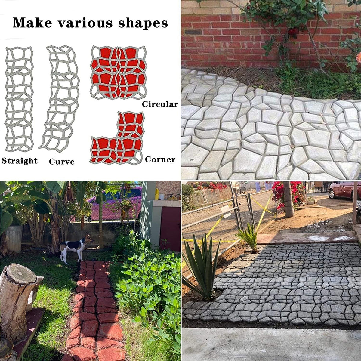 Gardenstone Path Maker Concrete Walkway Mold Product Image 04