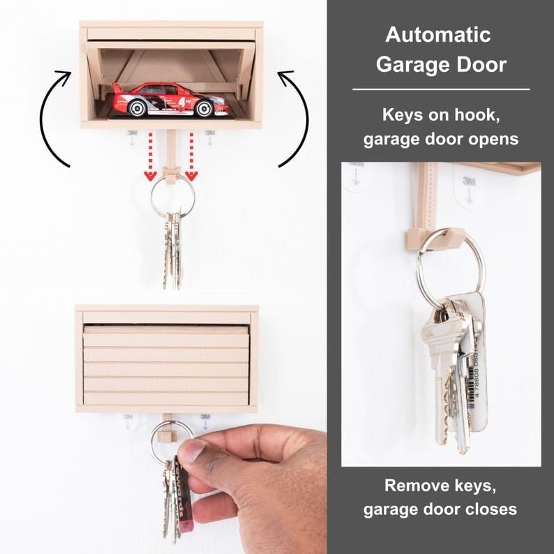 Gated Garage Wall Key Holder Product Image 10