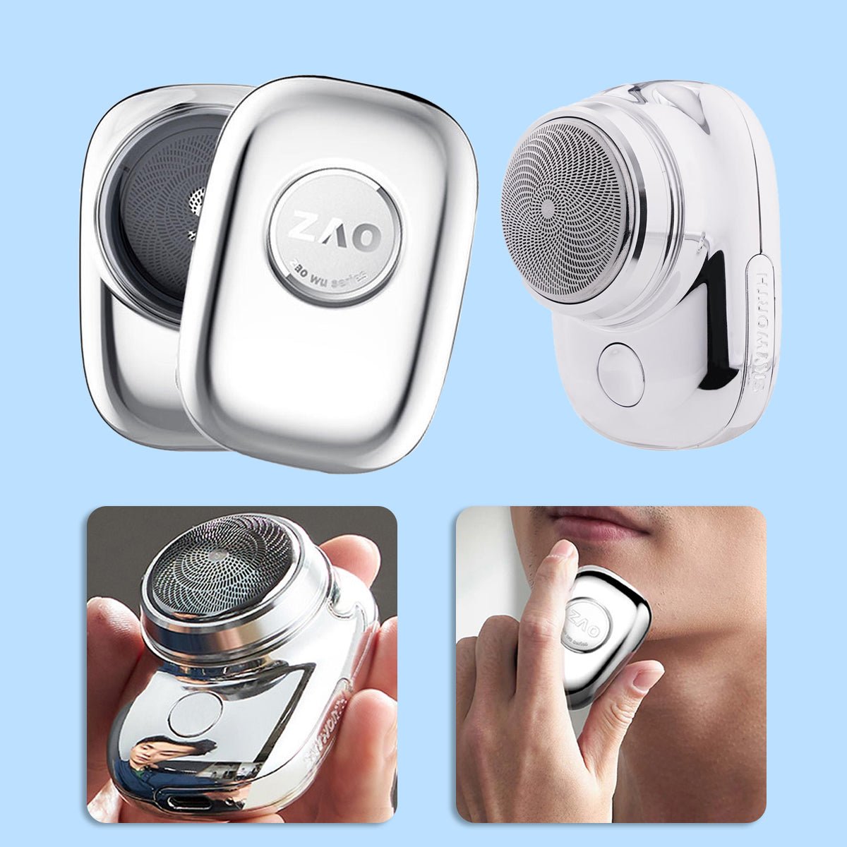 Gentlegroom Compact Waterproof Mini Shaver Product Image 02