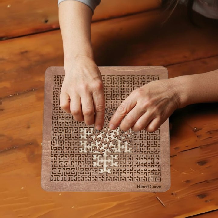 Geometric Calm Wooden Puzzle Product Image 02