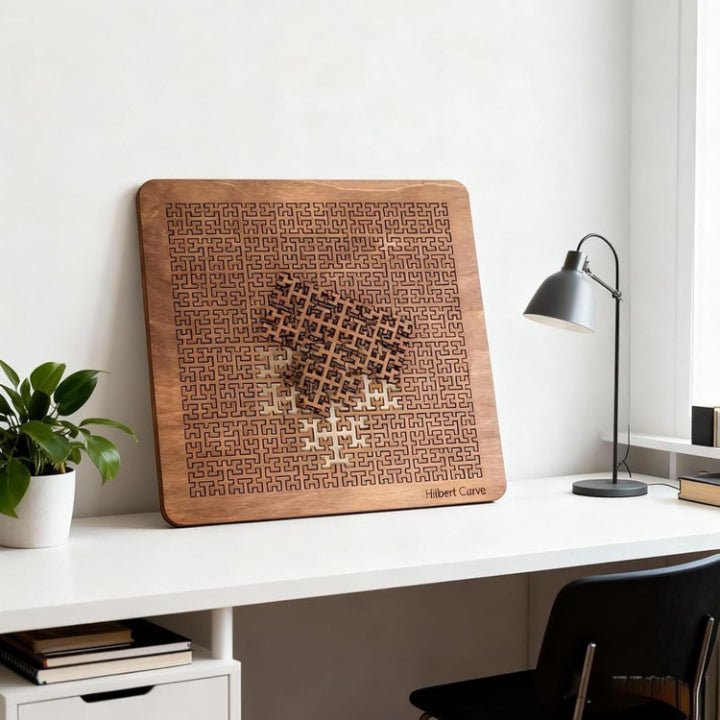 Geometric Calm Wooden Puzzle Product Image 03