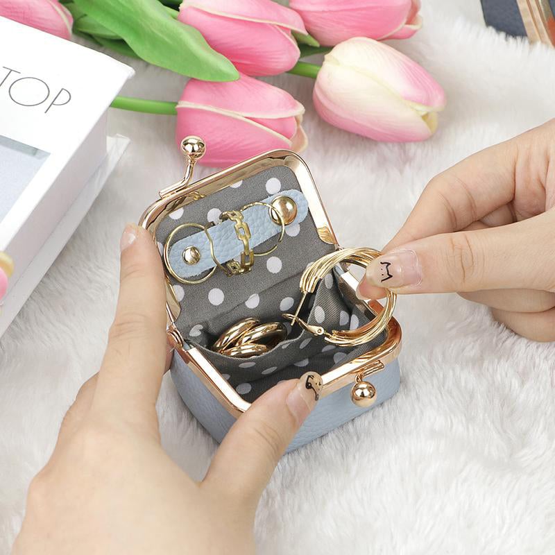 Gleamnest Compact Cowhide Jewelry Case Product Image 05