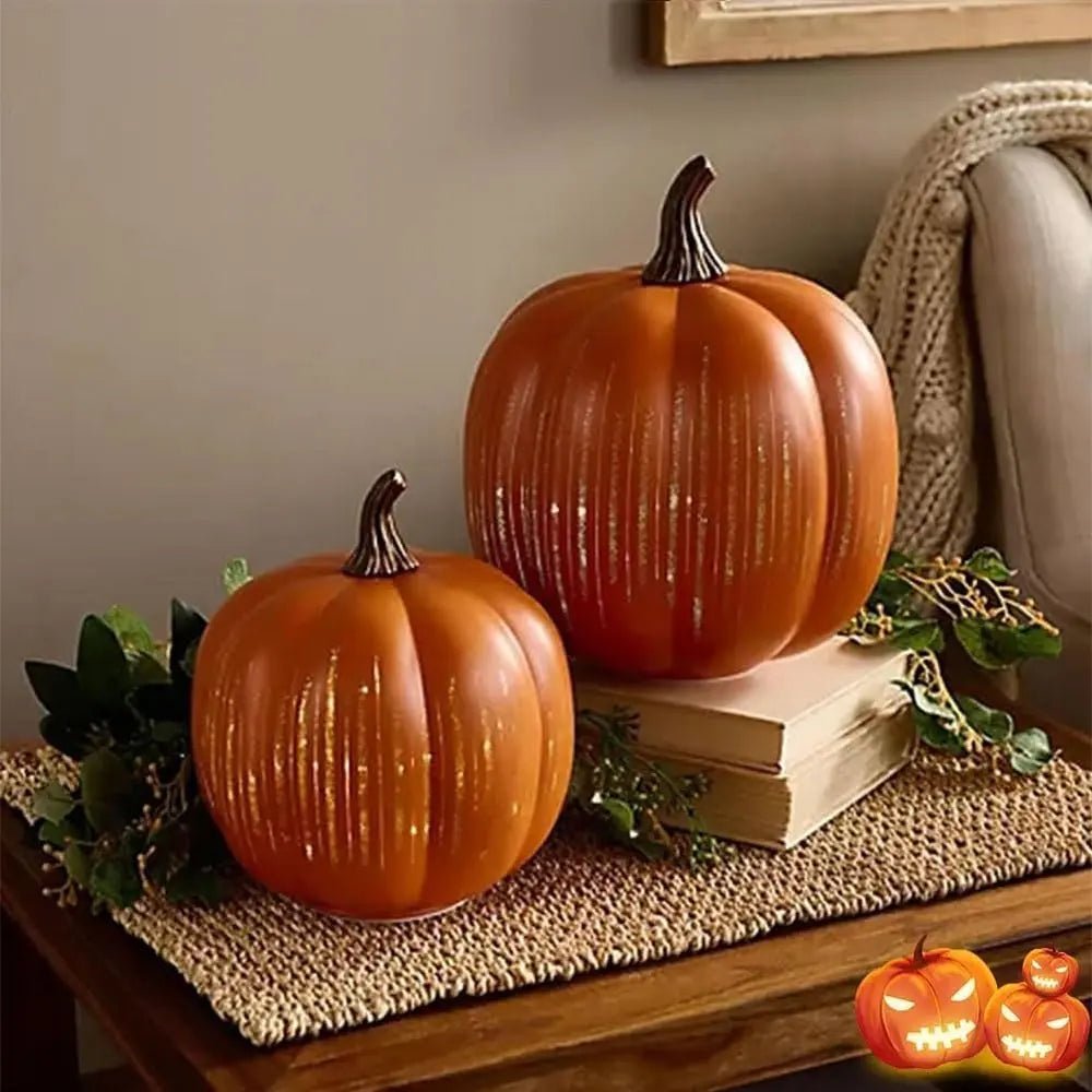 Glimmer Harvest Pumpkin Led Lantern Product Image 05