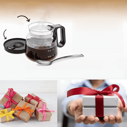 Grove 16 Oz Glass Coffee Mug Silicone Lid Product Image 06