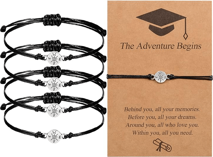 Guiding Compass Graduation Bracelet Gift Box Product Image 02