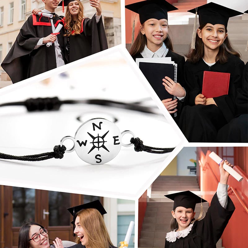Guiding Compass Graduation Bracelet Gift Box Product Image 05