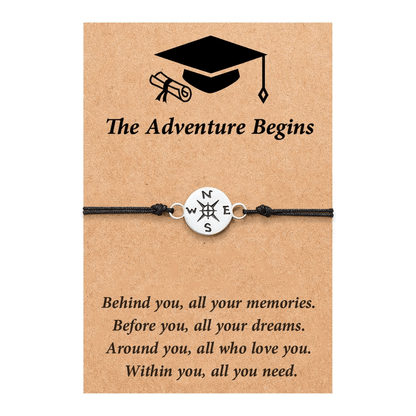 Guiding Compass Graduation Bracelet Gift Box Product Image 06