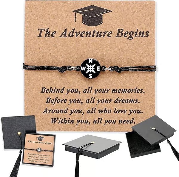 Guiding Compass Graduation Bracelet Gift Box Product Image 08