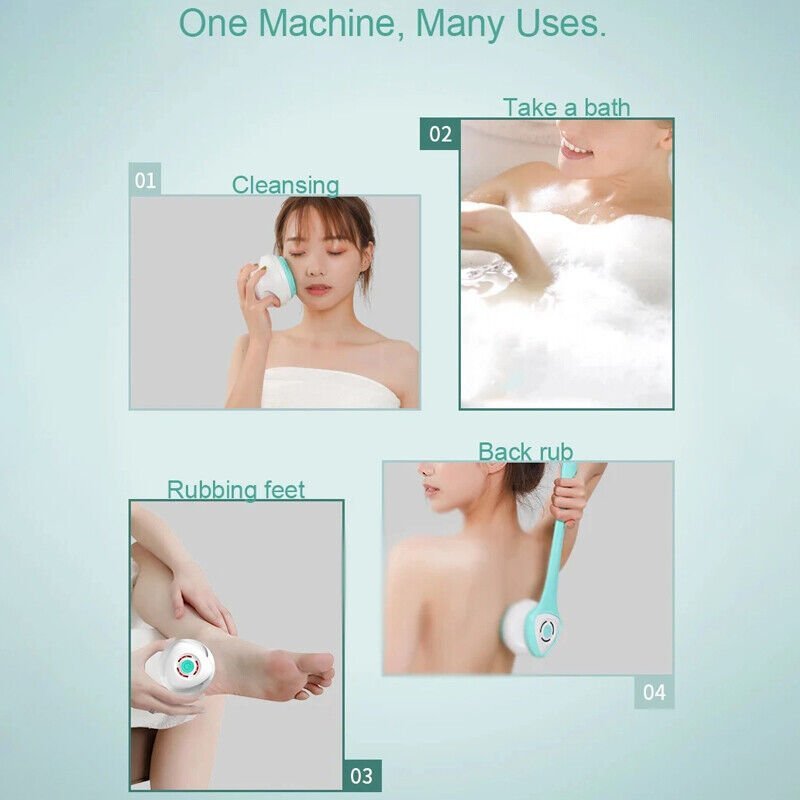 Haloreach Rotating Shower Body Brush Product Image 06