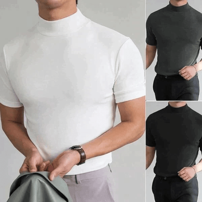 Harbor High Neck Slim Fit Tshirt Product Image 02